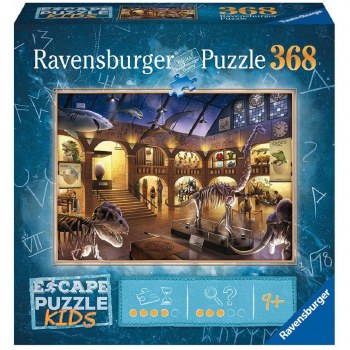Ravensburger Escape Kids Puzzle Museum Mysteries 368 Pc