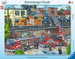 Ravensburger 48pc Tray Firetruck Rescue