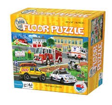 Cobble Hill Floor Puzzle 36pc First Responders