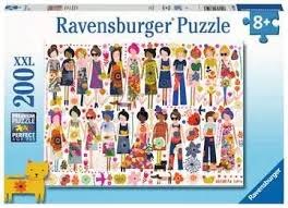 Ravensburger 200xxl Pc Flowers And Friends