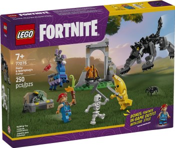 Lego Fortnite Peely And Sparkplugs Camp 77075