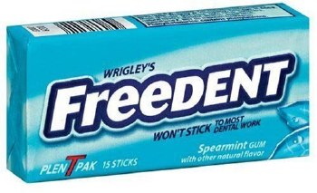 Freedent Spearmint