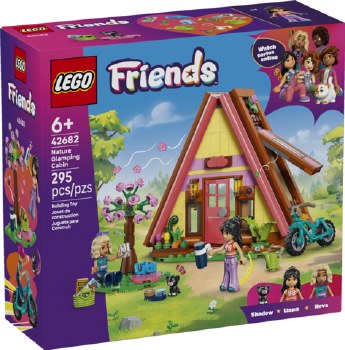 Lego Friends Nature Glamping Cabin 42682