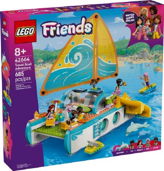 Lego Friends Travel Boat Adventure