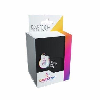 Gamegenic Deck Box Black Holds 100 Cards