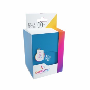 Deck Box Blue Holds 100 Cards