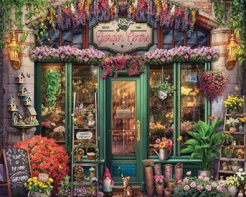 White Mountain 1000pc Garden Center