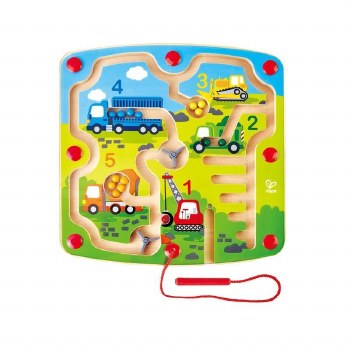Hape Contruction & Number Magnetic Maze