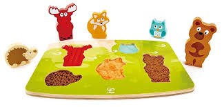 Hape Forest  Animal Tactile Puzzle