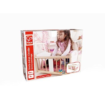 Hape Rock A Bye Baby Cradle