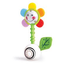 Hape Shake N Sparkle Flower Rattle