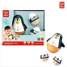 Hape Wobbling Penguin Family
