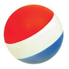 Hi Bounce Balls Red White Blue
