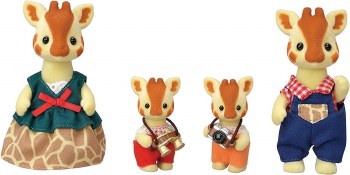 Calico Critters Highbranch Giraffe Family