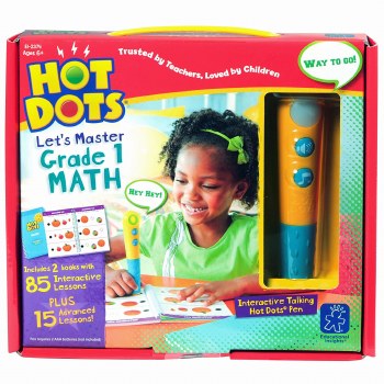 Hot Dots Lets Master Math Grade 1