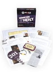 Hunt A Killer Mystery Homicide At The Heist