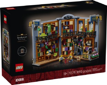 Lego Icons Bookstore Book Nook