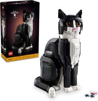 Lego Icons Tuxedo Cat 21349