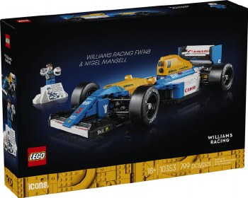 Lego Icons Williams Racing Fw14b & Nigel Mansell