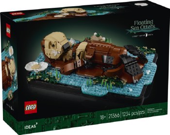 Lego Ideas Floating Sea Otter 21366