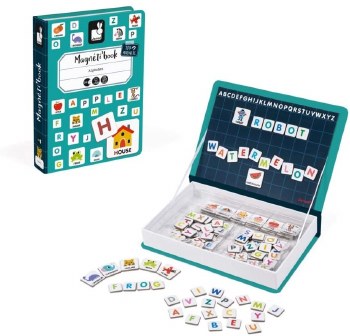 Janod Magnet Book English Alphabet