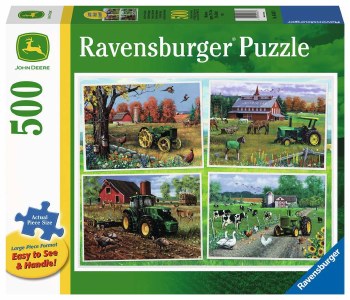 Ravensburger 500pc Large Form John Deere Classic
