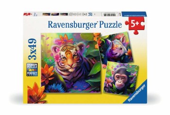 Ravensburger 3x49pc Jungle Babies