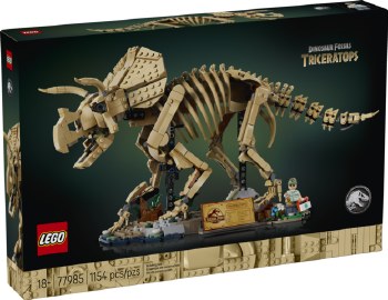 Lego Jurassic World Dinosaur Fossils Triceratops 77985