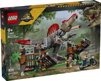 Lego Jurassicworld Spinosaurus Dinosaur Escape 77982
