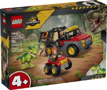 Lego Juirassic World Young T Rex Transport Truck 77978
