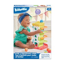 Kidoozie Drop N Roll Activity Tower