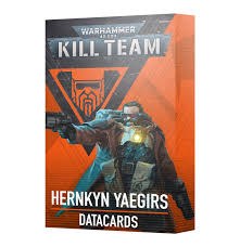 Warhammer 40k Kill Team Hernkyn Yaegirs Datacards 103-80