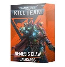 Warhammer 40k Kill Team Nemesis Claw Datacards 103-77