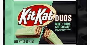 Kit Kat Duos Mint And Dark Chocolate
