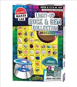 Klutz Light Up Rock & Gem Collection
