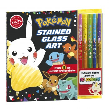 Klutz Stained Glass Art` Pokemon