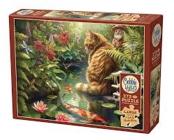 Cobble Hill 275pc Koi Cat