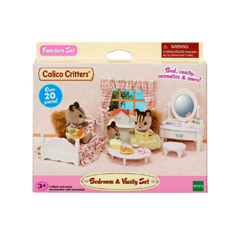 Calico Critters Bedroom Vanity Set Sputtergotch Toy Company