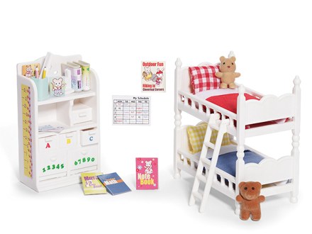 Calico Critters Childrens Bedroom Set Sputtergotch Toy Company
