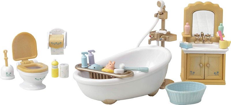 Calico Critters Country Bath Set Sputtergotch Toy Company
