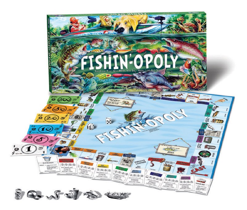 Fishin'-Opoly Family Board Game