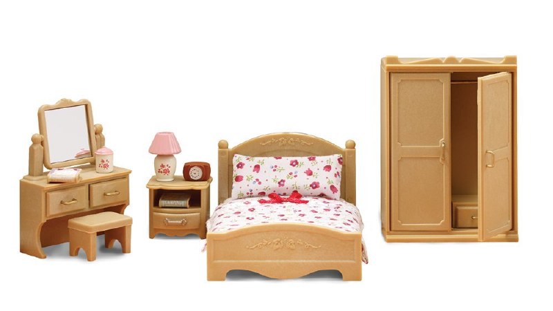 Calico Critters Parents Bedroom