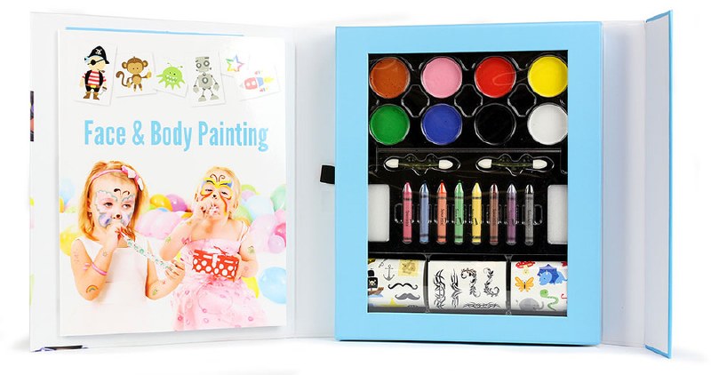 SpiceBox Face Paint and Tattoo Set
