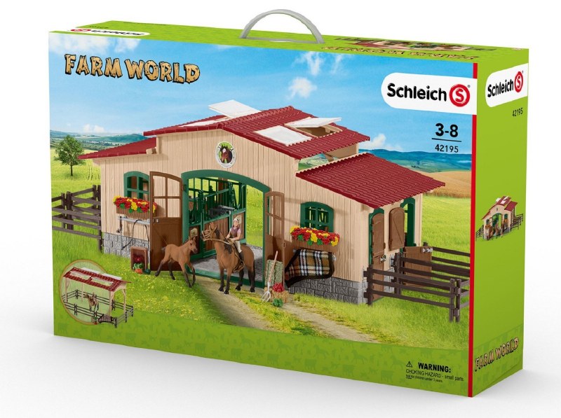 schleich stable