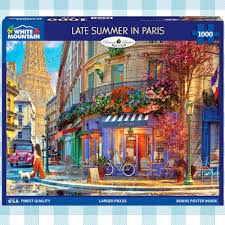 White Mountain 1000pc Late Summer In Paris