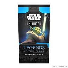 Star Wars Unlimited Legends Of The Force Booster Pack