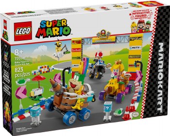 Lego Mario Cart Baby Peach & Grand Prix Set 72036