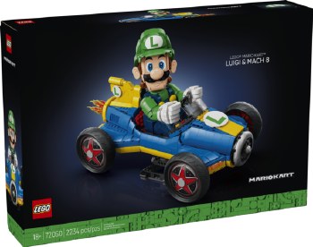 Lego Mario Kart Luigi & Mach 8 72050