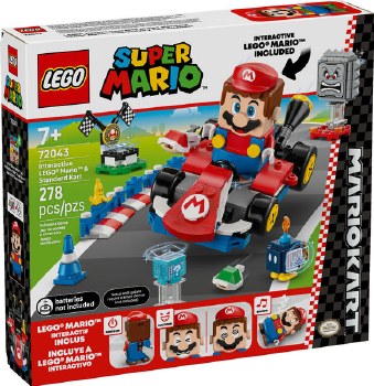 Lego Super Mario Interactive Lego® Mario™ And Standard Kart