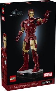 Lego Marvel Iron Man Mark 3 Collectors Edition